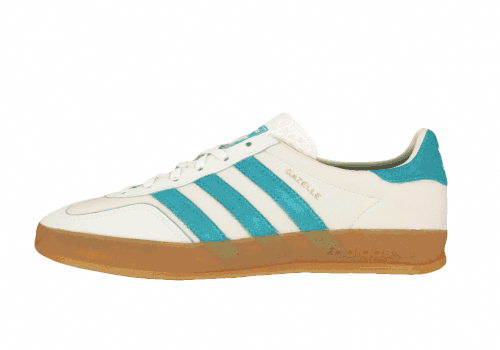Кроссовки Adidas Originals Gazelle Indoor White/Blue