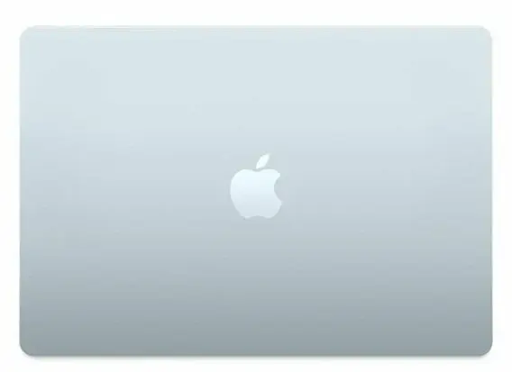 15.3" Ноутбук Apple MacBook Air 15 M4 (2025) 16 GB RAM/256 GB SSD, 10 CPU/10 GPU, Sky Blue, английская клавиатура