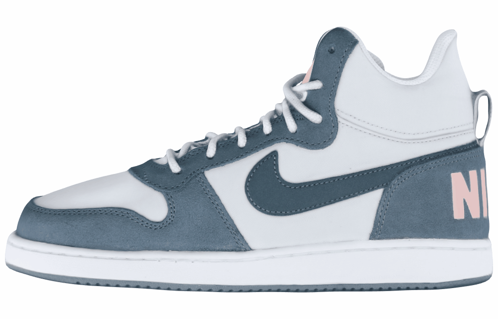 Женские кроссовки Nike Court Borough Mid Premium Pure White/Grey