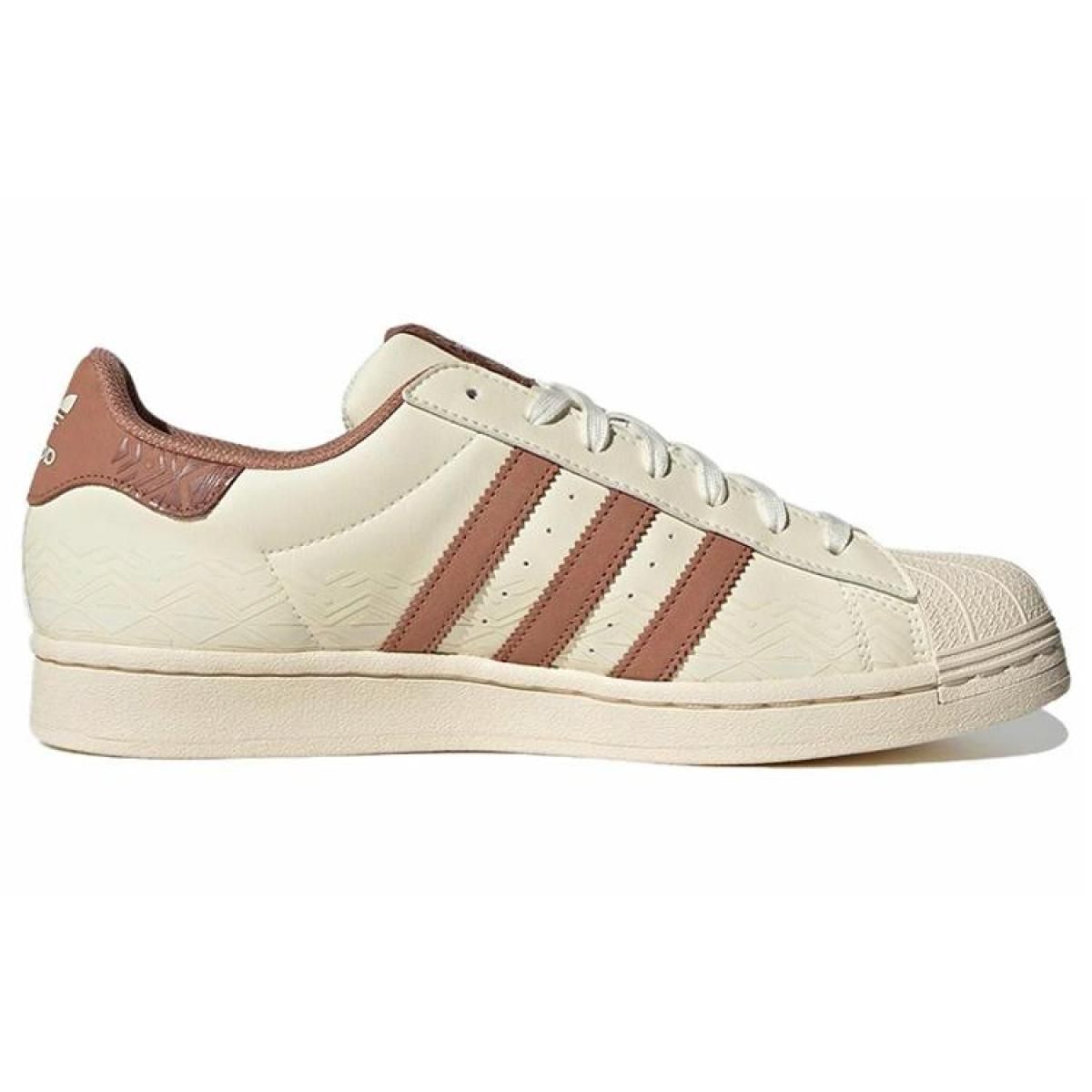 Кроссовки Adidas Originals Superstar Beige/Brown