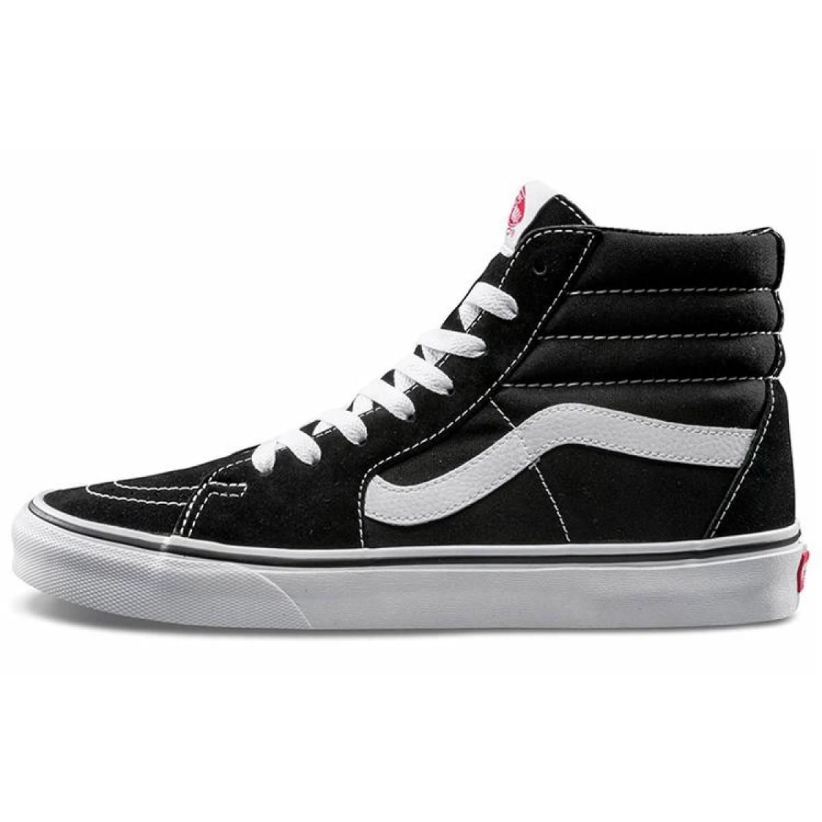 Кеды Vans SK8 Hi Black/Whaite