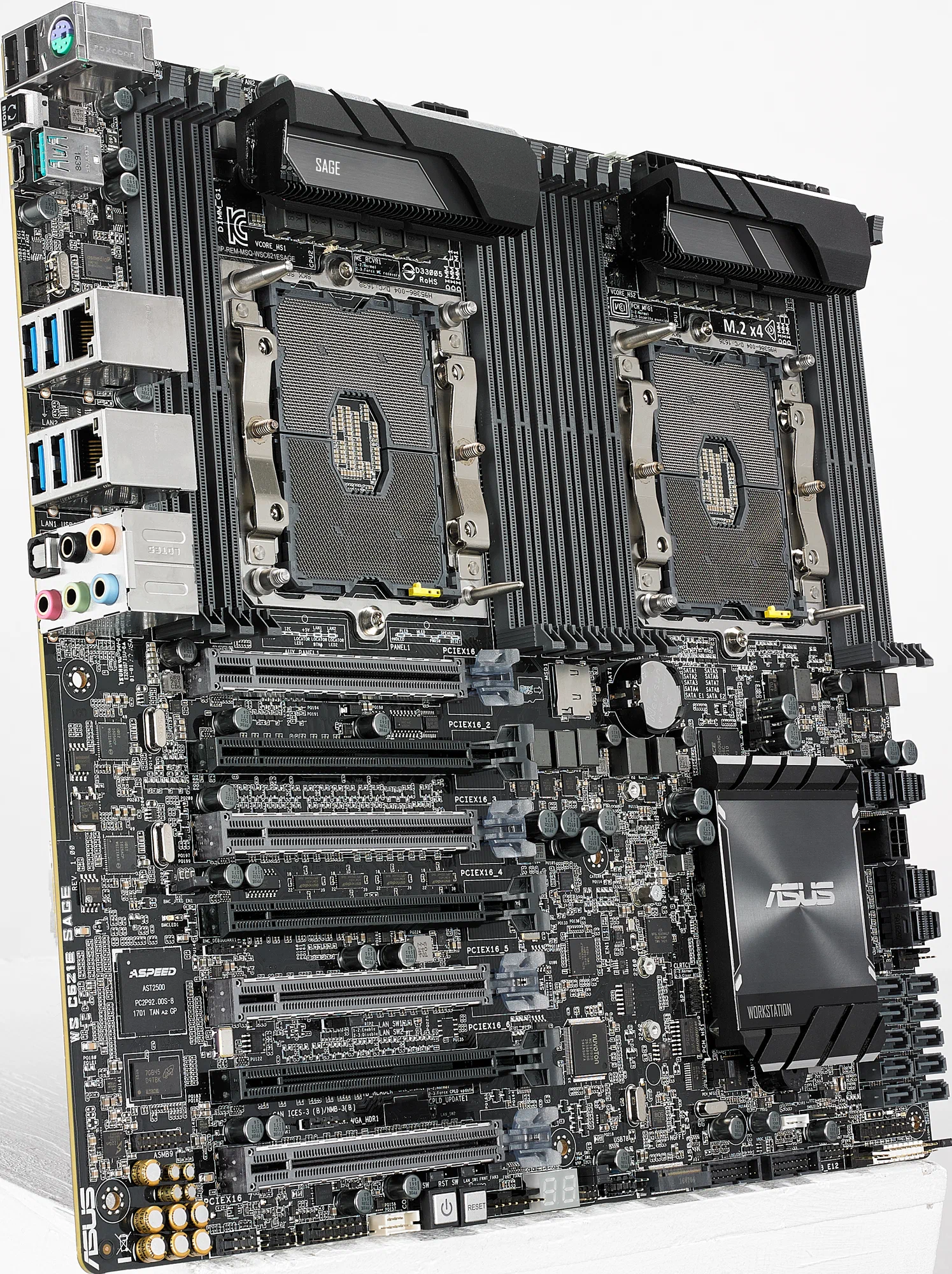 Материнская плата ASUS WS C621E SAGE, LGA 3647, DDR4, SSI EEB