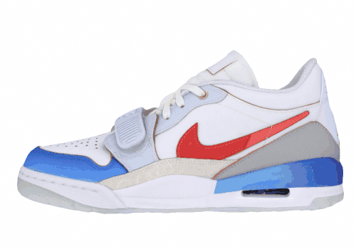 Мужские кроссовки Air Jordan Legacy 312 Low "White Game Royal University Red" White/Red/Blue
