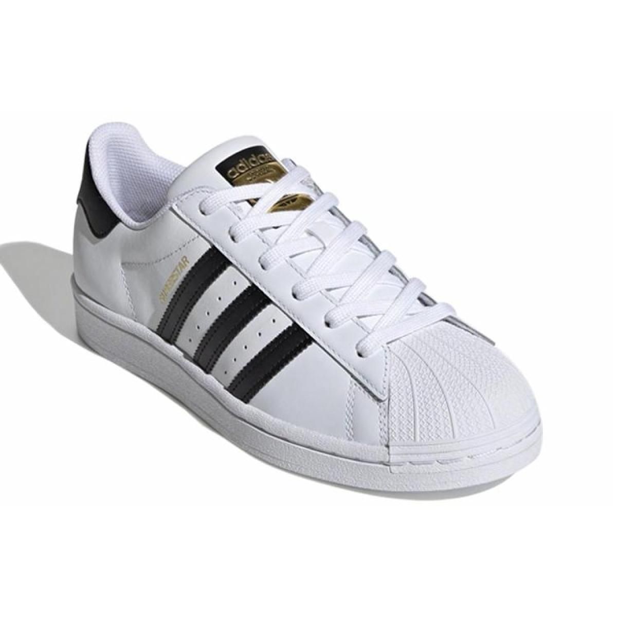 Женские Кеды Adidas Originals Superstar White/Black