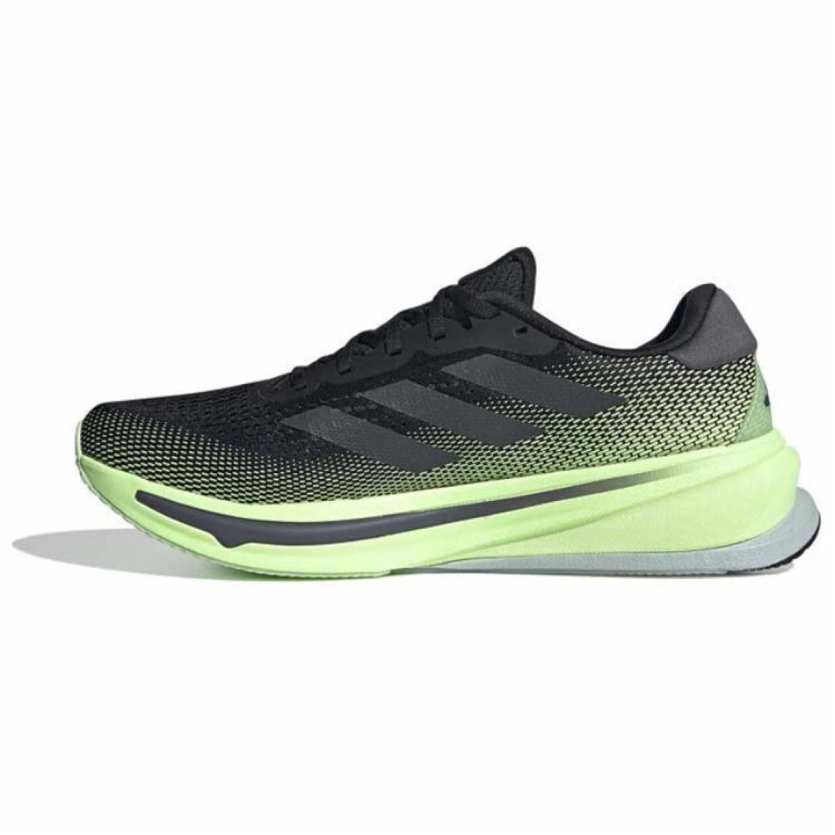 Мужские кроссовки Adidas Supernova 1 Running Black/Green