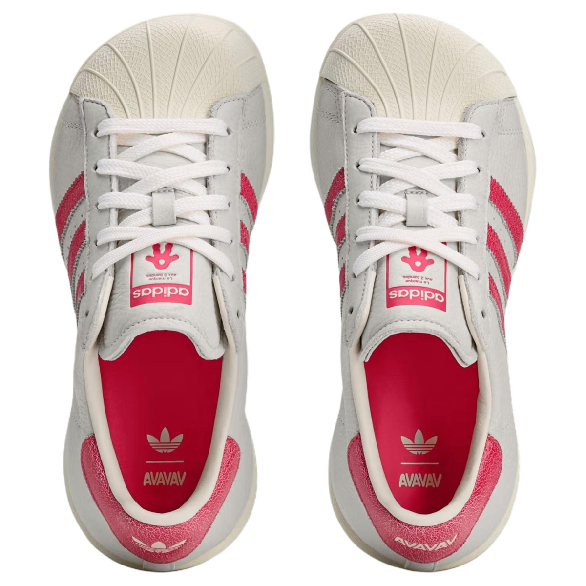 Женские кроссовки Adidas Originals AVAVAV White/Red