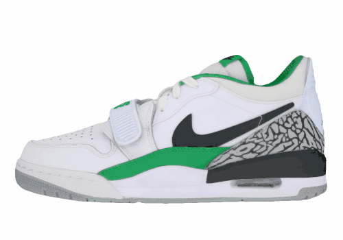 Мужские кроссовки Air Jordan Legacy 312 Low White/Black/Green