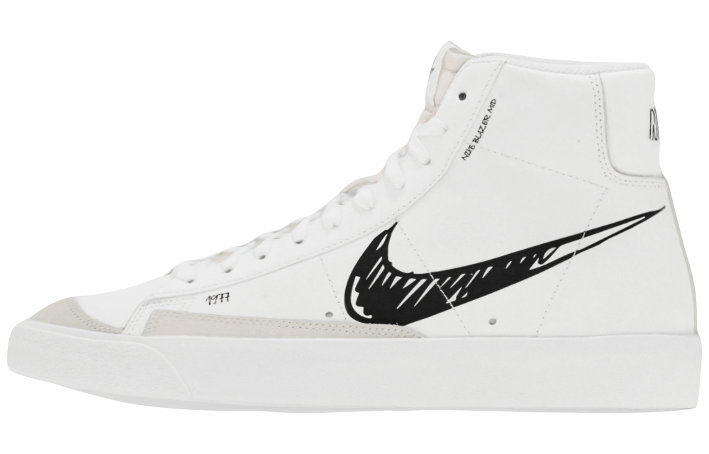 Кеды Nike Blazer Mid '77 "Sketch Pack" White
