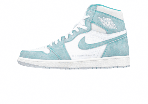Мужские кроссовки Air Jordan 1 High "Turbo Green"