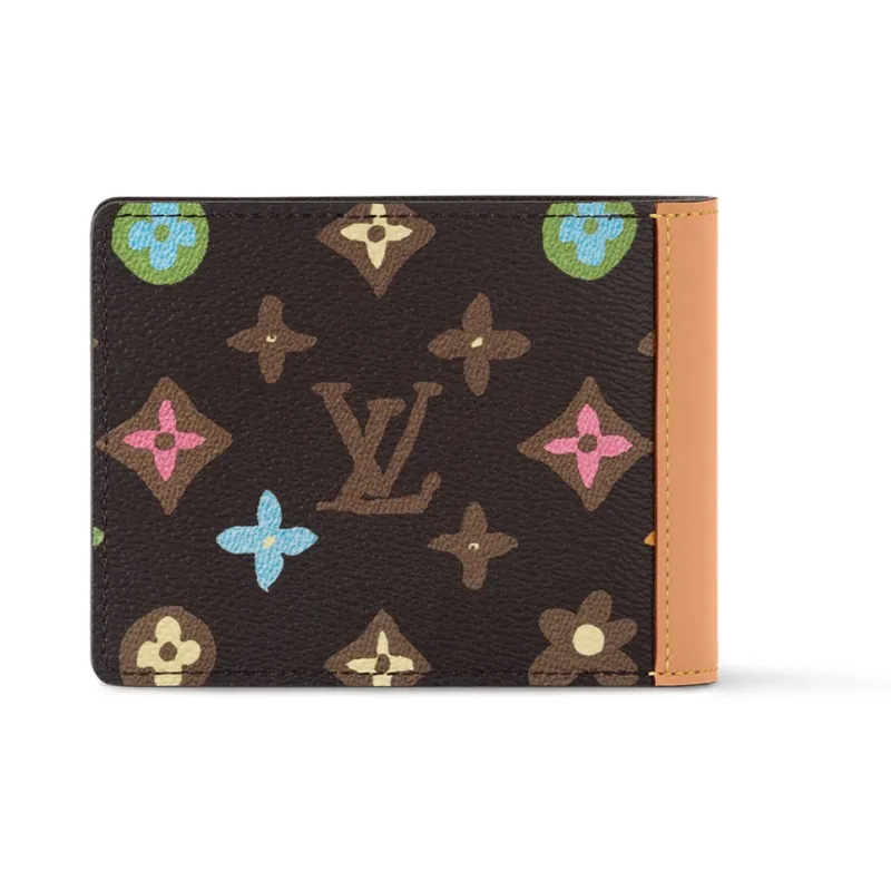 Кошелек Louis Vuitton By Tyler The Creator Multiple Wallet Chocolate Craggy Monogram