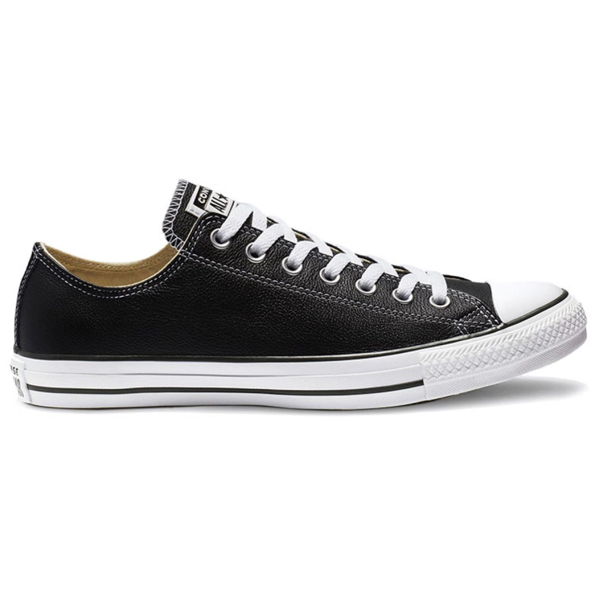 Кеды Converse Chuck Taylor All Star Leather Low Top Black
