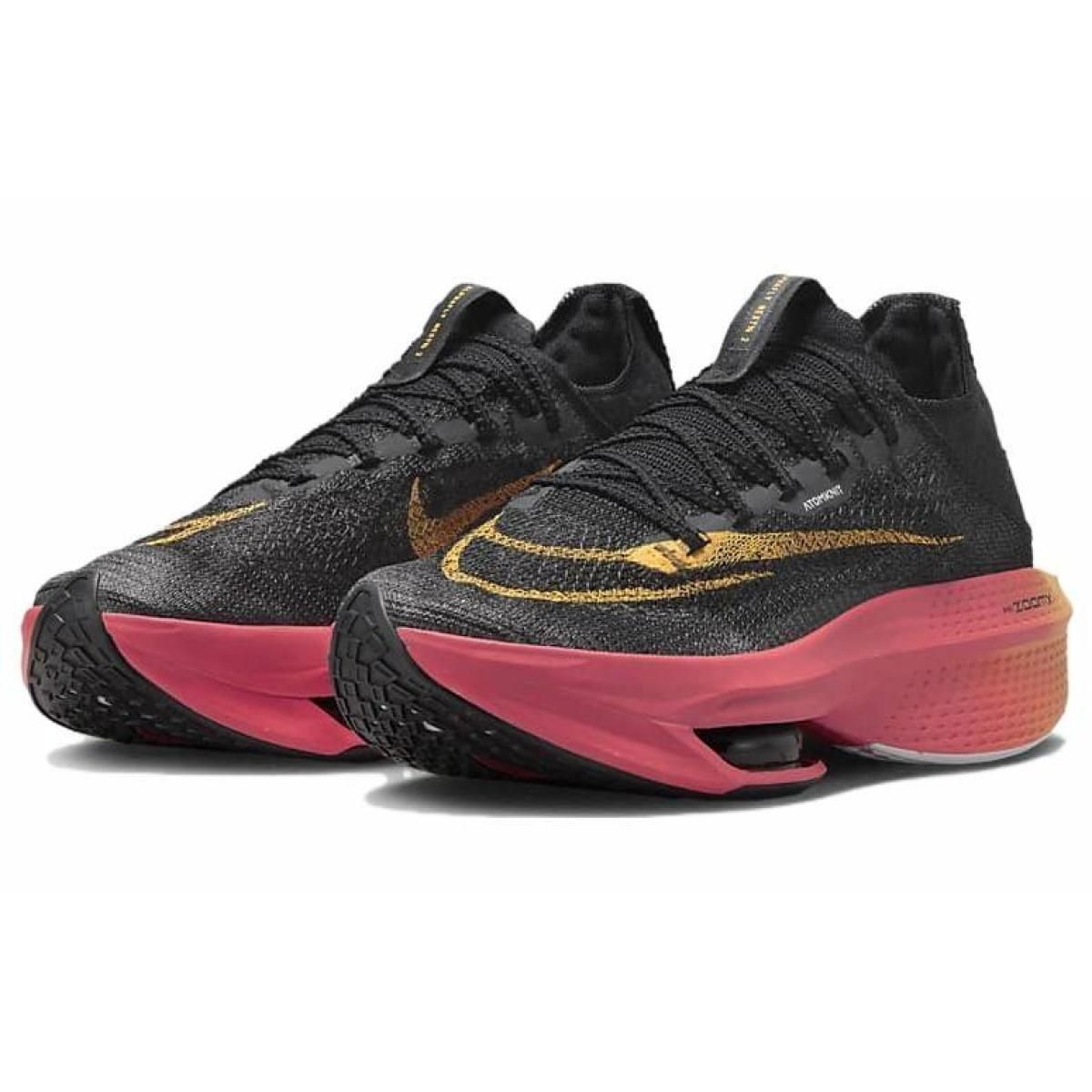 Женские кроссовки Nike Air Zoom Alphafly Next% 2 Black/Gold