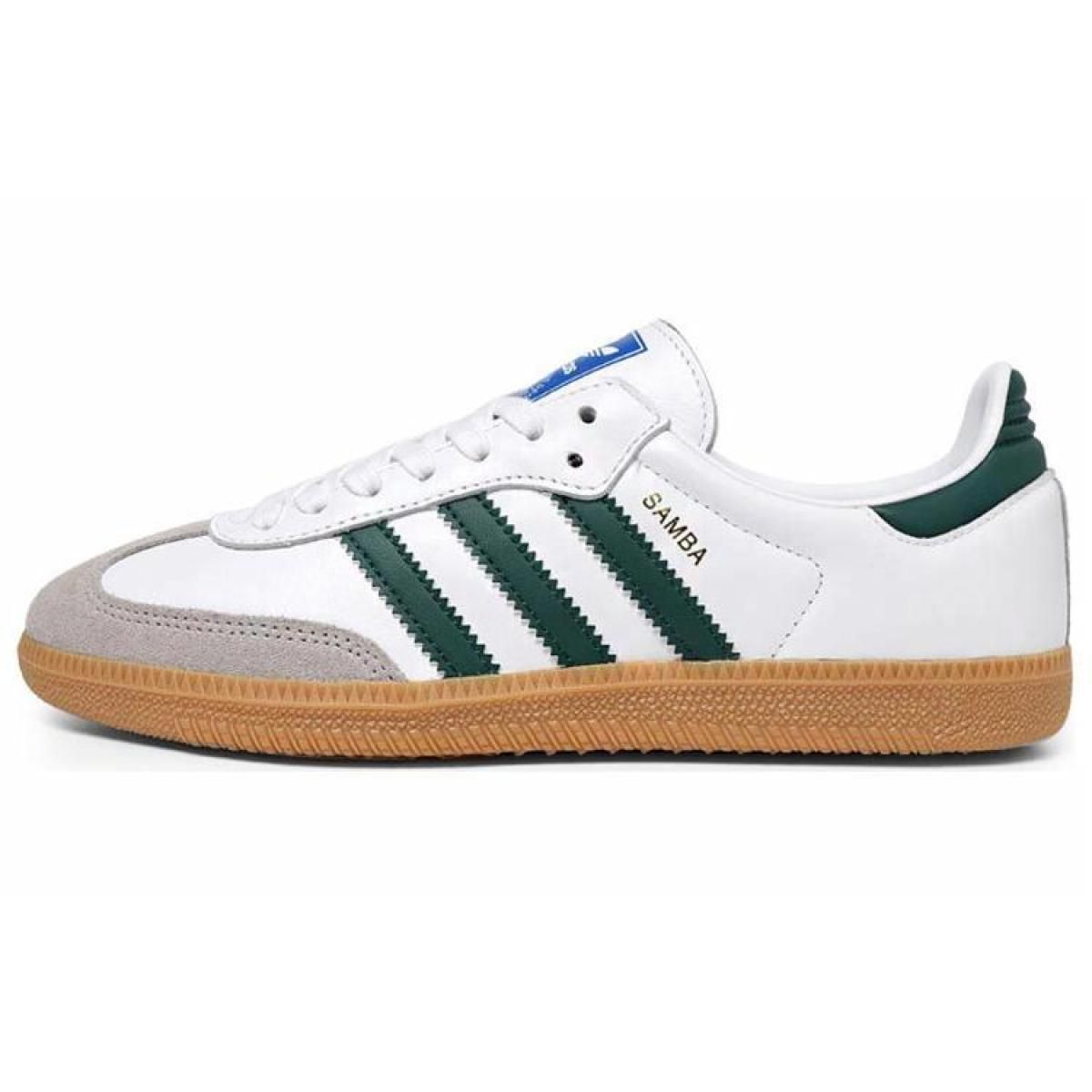 Кроссовки Adidas Originals Samba Og White/Green/Grey