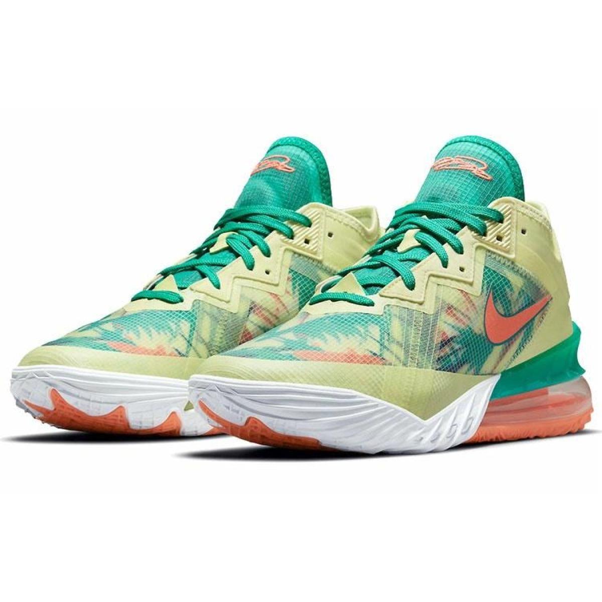 Кроссовки Nike Lebron 18 EP Summer Refresh Yellow/Green/Orange
