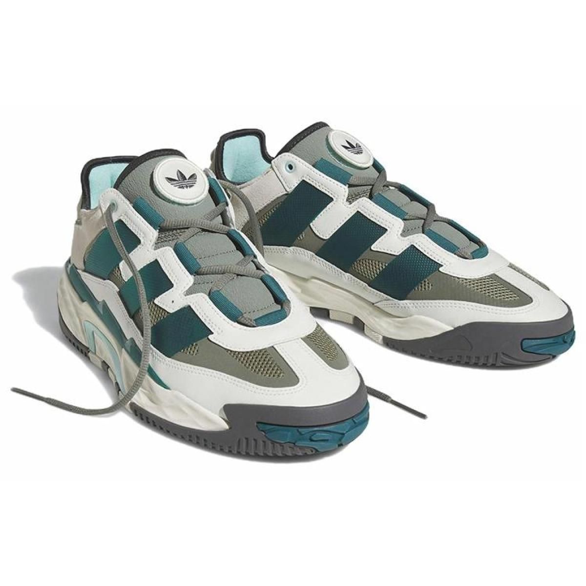 Мужские кроссовки Adidas Originals Niteball 1.0 White/Green