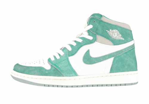 Подростковые кроссовки Air Jordan 1 Retro High "Turbo Green" GS