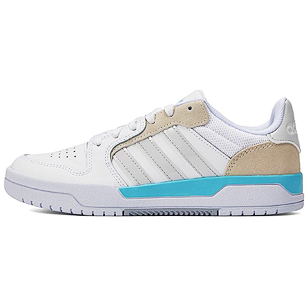 Женские кроссовки Adidas neo Entrap White/Beige/Blue