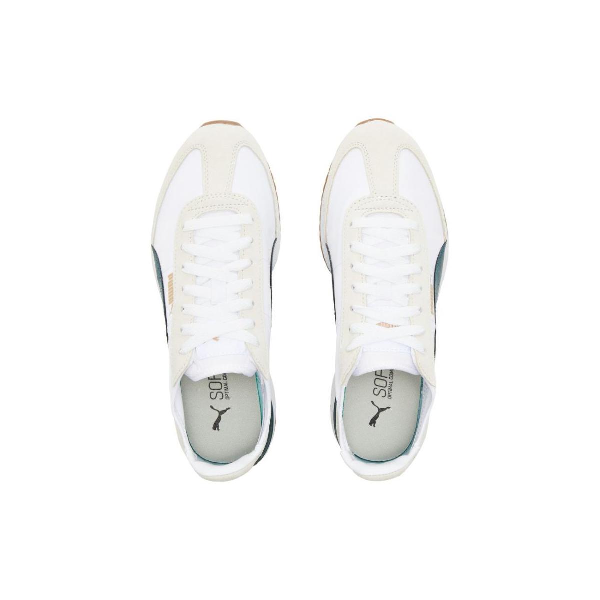 Кроссовки Puma R78 White/Beige/Green