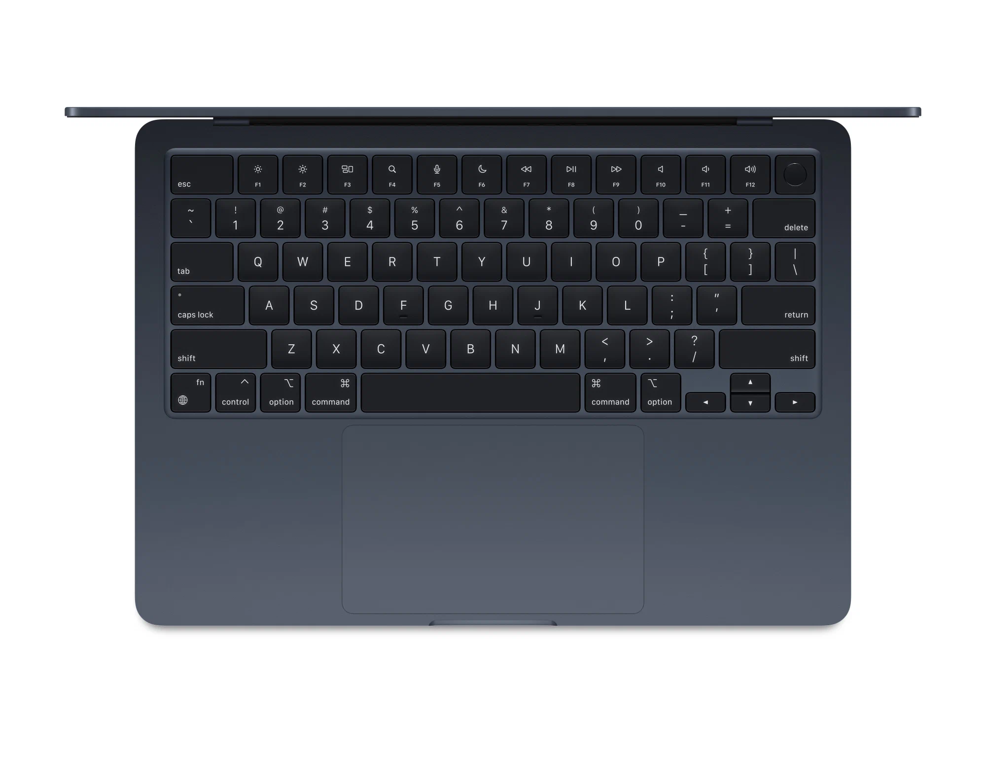 13.6" Ноутбук Apple MacBook Air 13 M3 (2024), 8 GB RAM/256 GB SSD, 8 CPU/8 GPU, Midnight, английская клавиатура