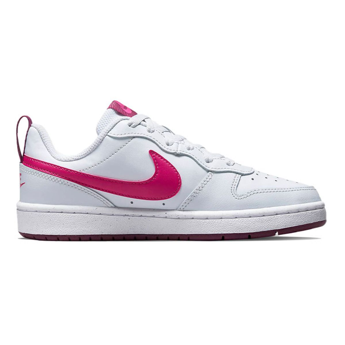Подростковые Nike Court Borough Low 2 Pink/White GS