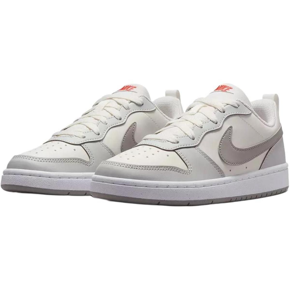 Подростковые кроссовки  Nike Court Borough Low Grey/White GS