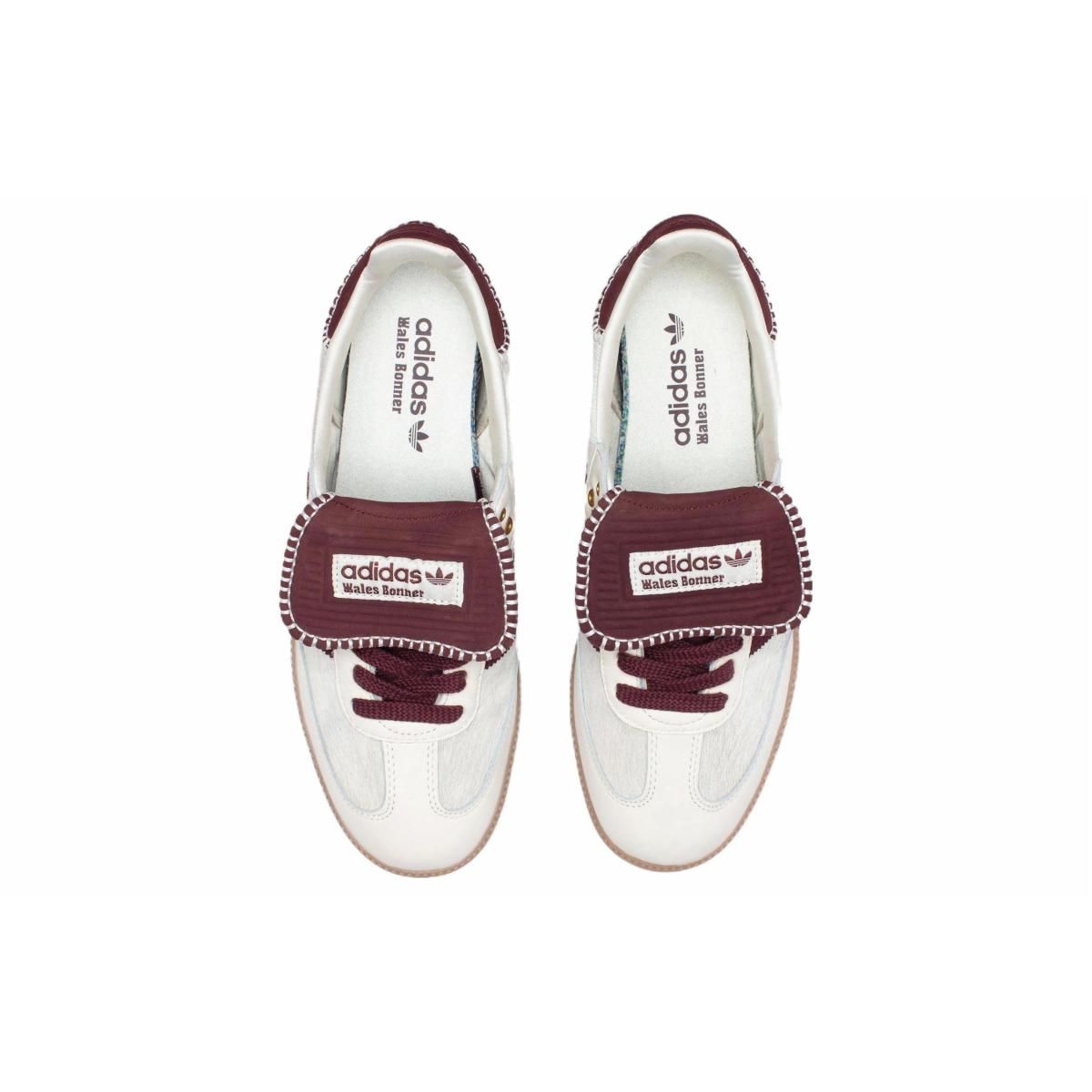 Кроссовки Adidas Originals Samba Pony Tonal White/Brown