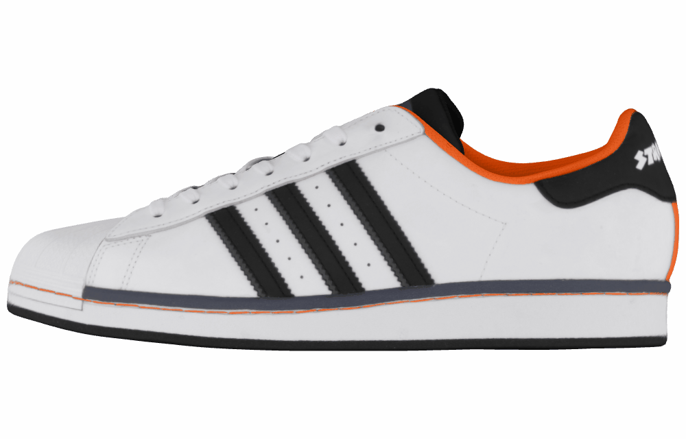 Кеды Adidas Originals Superstar White/Black/Orange