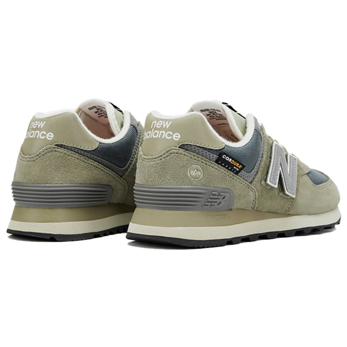 Кроссовки Alpha Industries X New Balance 574 Green