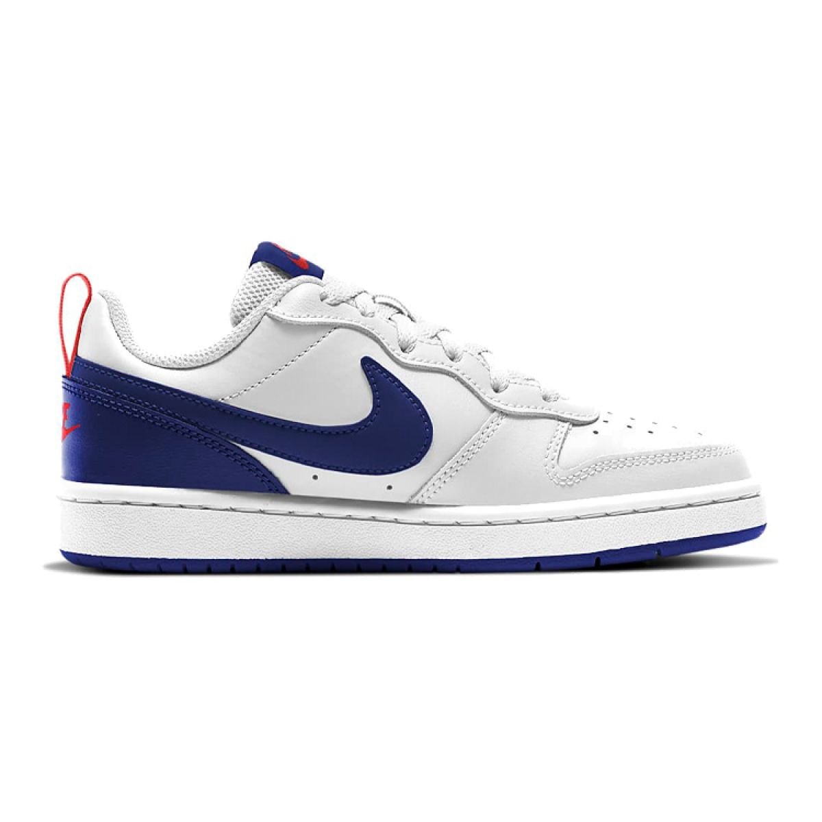 Подростковые кроссовки Nike Court Borough 2 Low White/Deep Royal GS