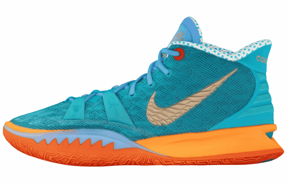 Кроссовки Nike Kyrie 7 Horus EP Blue/Orange