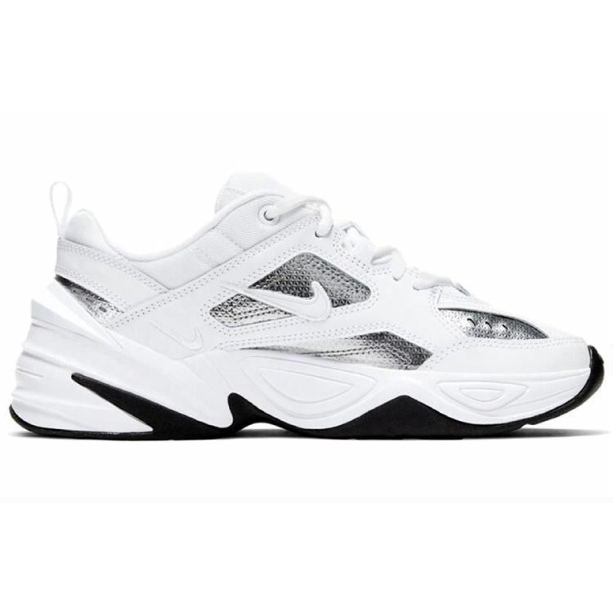 Женские кроссовки Nike M2K Tekno White/Metallic/Silver/Black