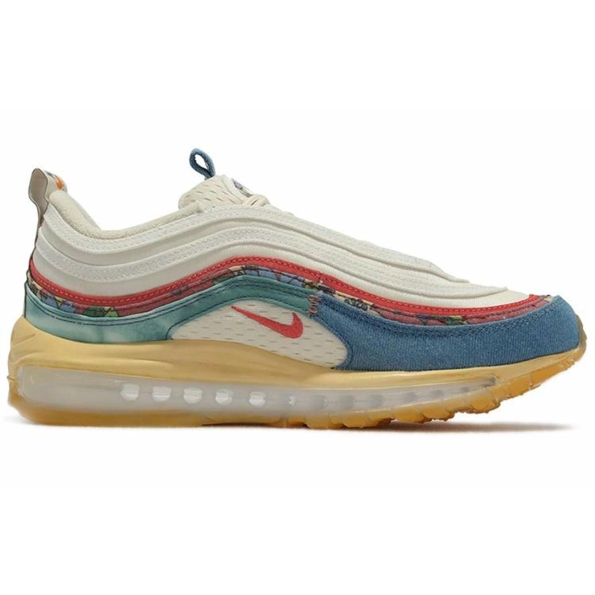 Мужские кроссовки Nike Air Max 97 White/Blue