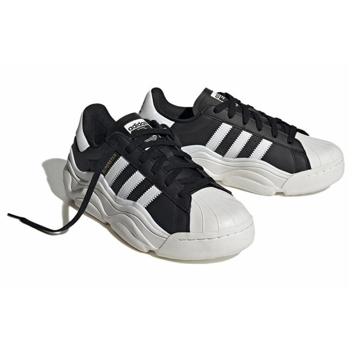 Женские кроссовки Adidas Originals Superstar Millencon Black/White