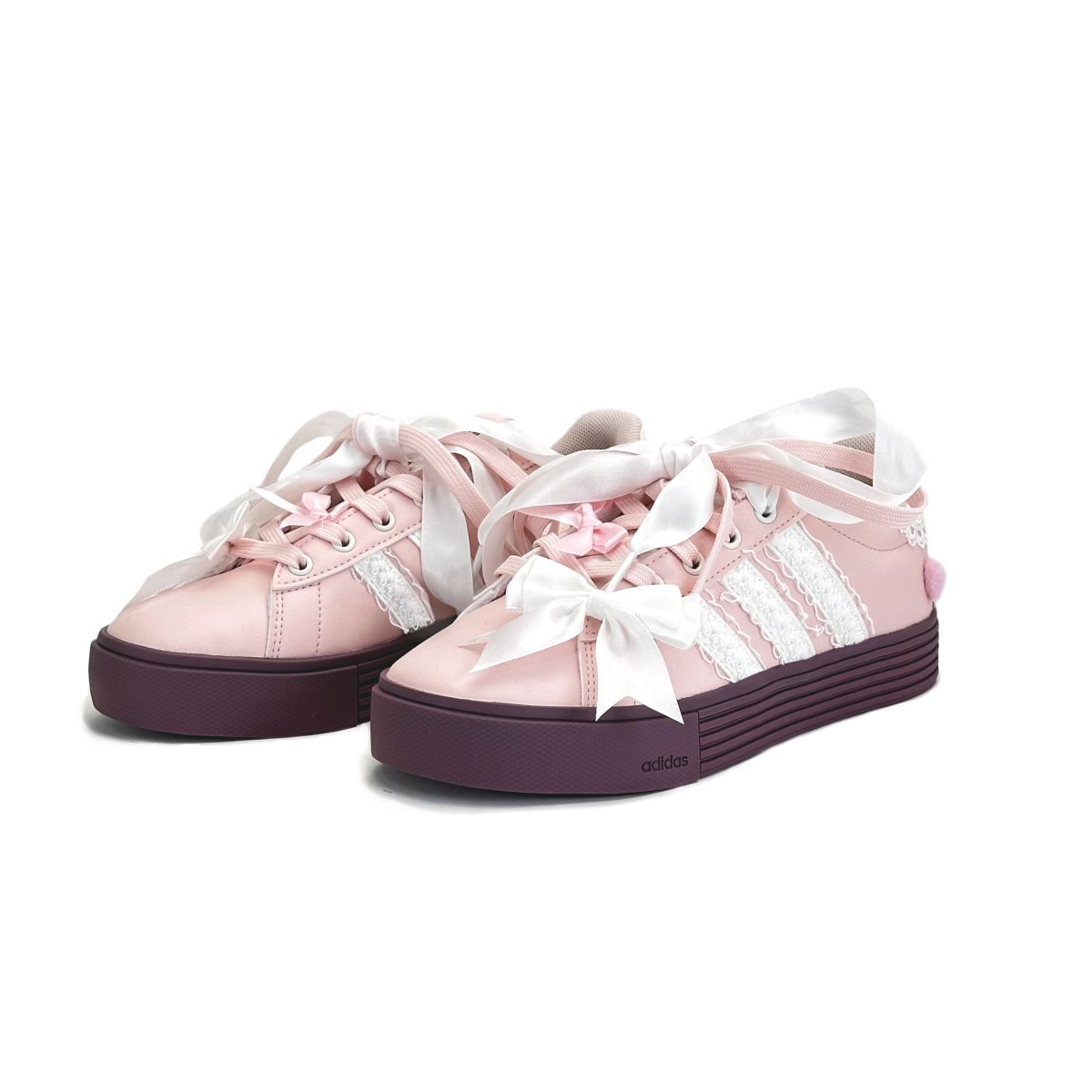Кроссовки Adidas Originals Daily 4.0 White/Pink