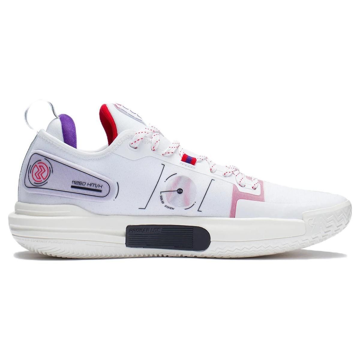 Мужские кроссовки LiNing Speed 9 Premium White/Violet