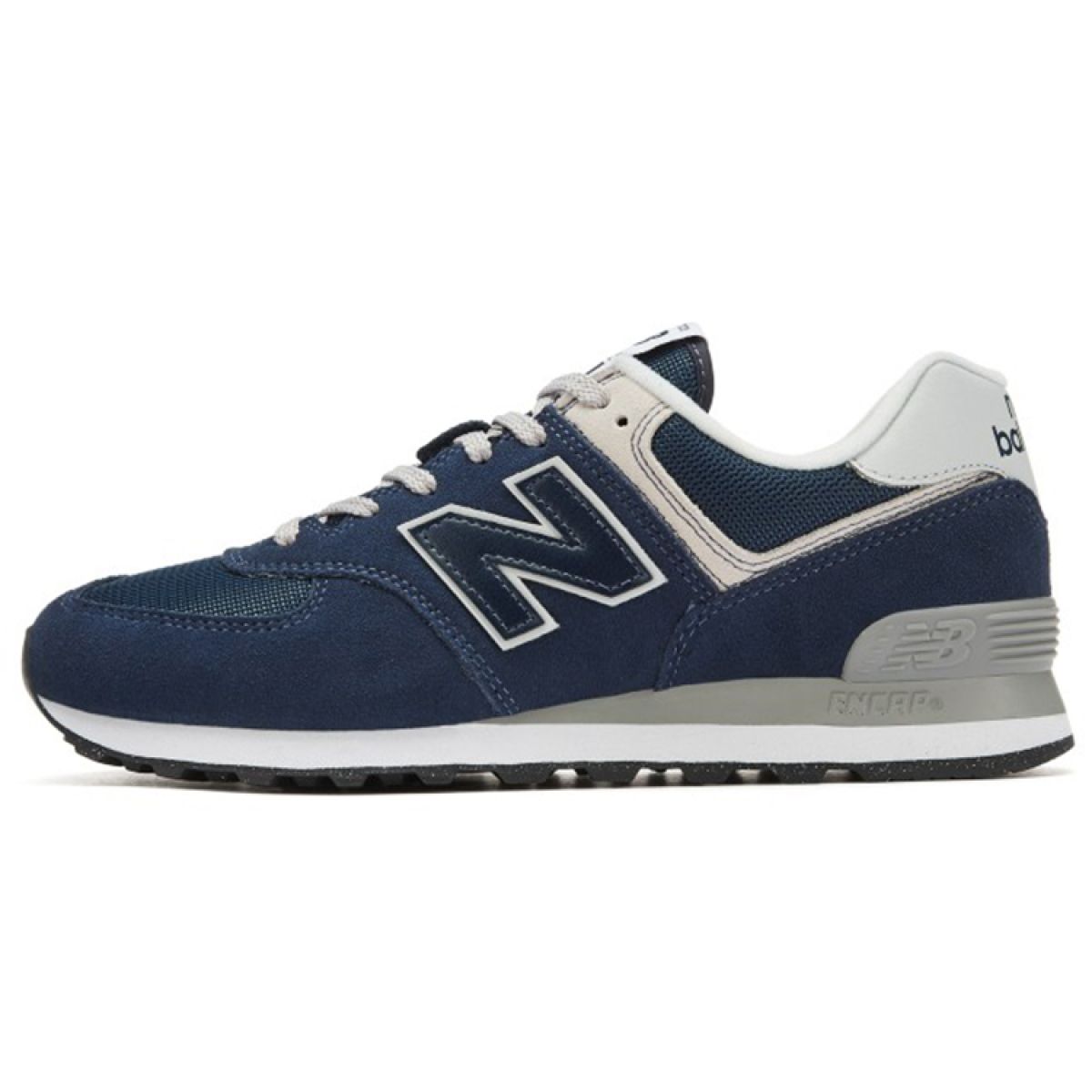 Кроссовки New Balance 574 Logo-patch Suede