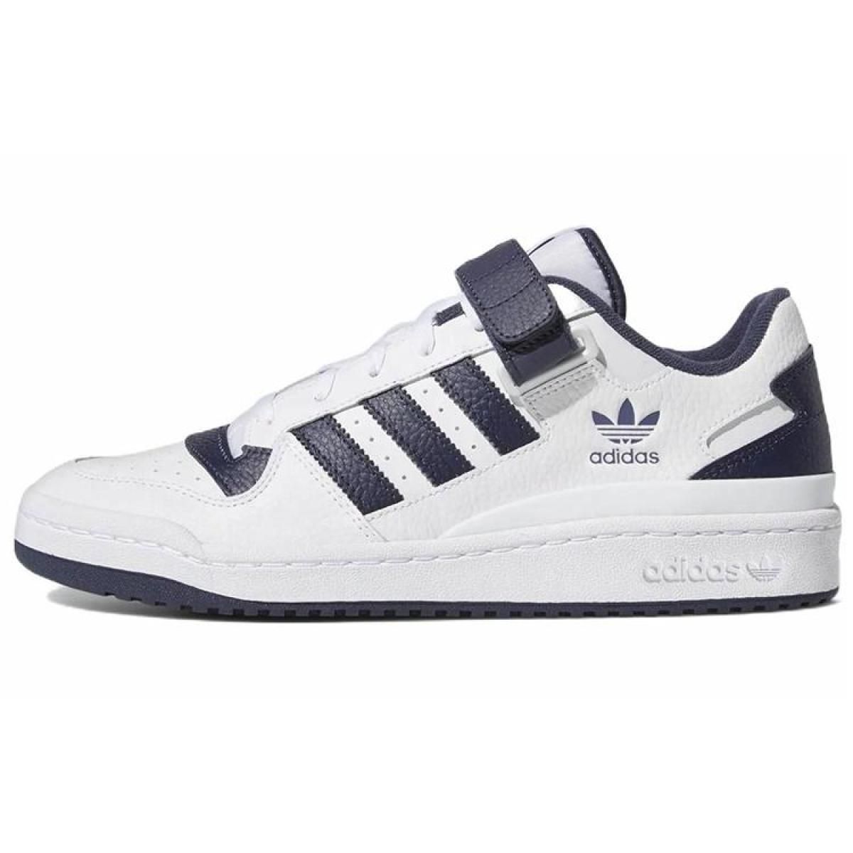 Кроссовки Adidas Originals Forum Low White/Navy