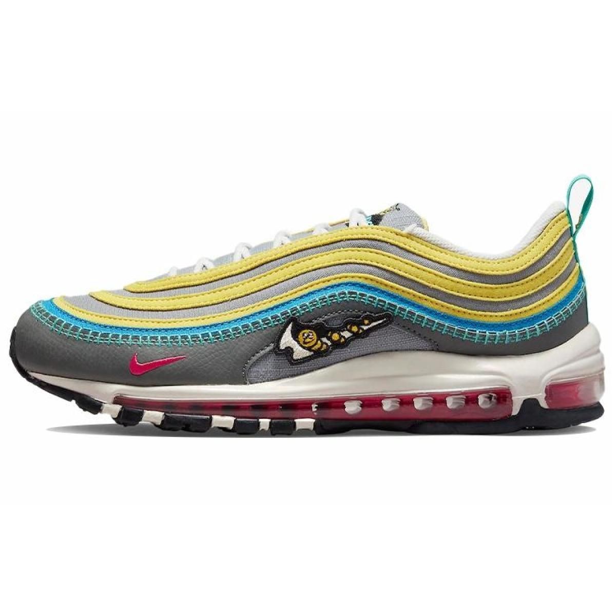 Мужские кроссовки Nike Air Max 97 SE Grey/Yellow