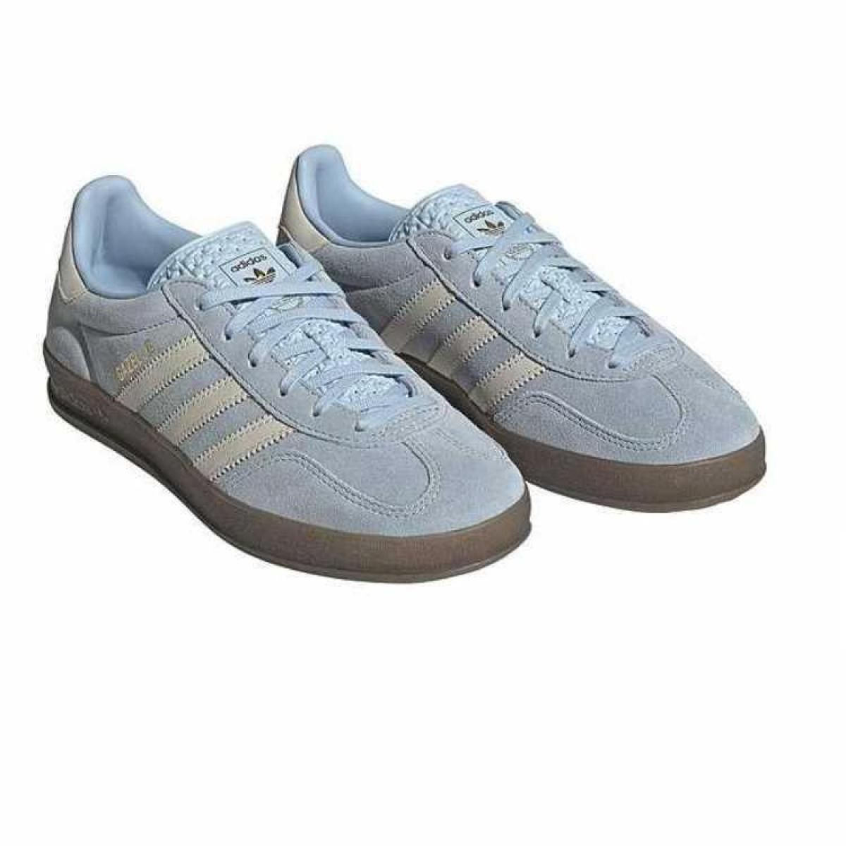Женские кроссовки Adidas Originals Gazelle Blue/White