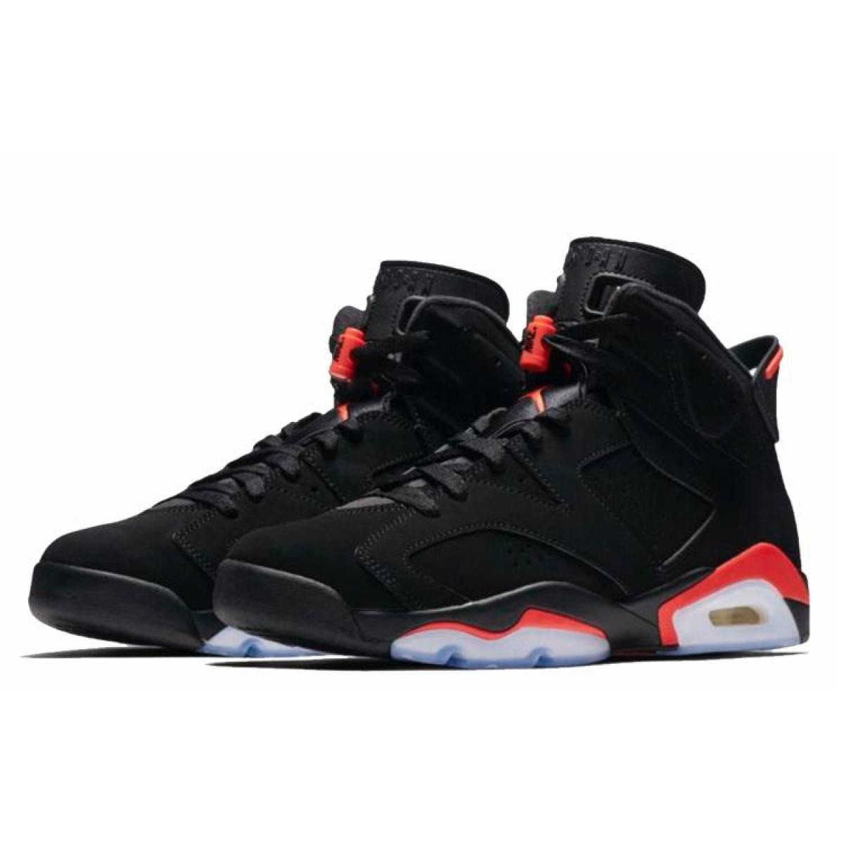 Кроссовки Jordan 6 Retro High Black Infrared