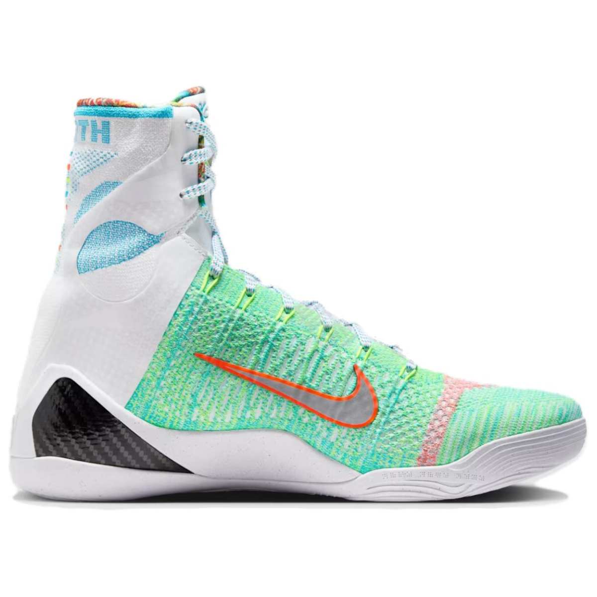 Мужские кроссовки Nike Kobe 9 Elite Protro What The White/Orange/Green
