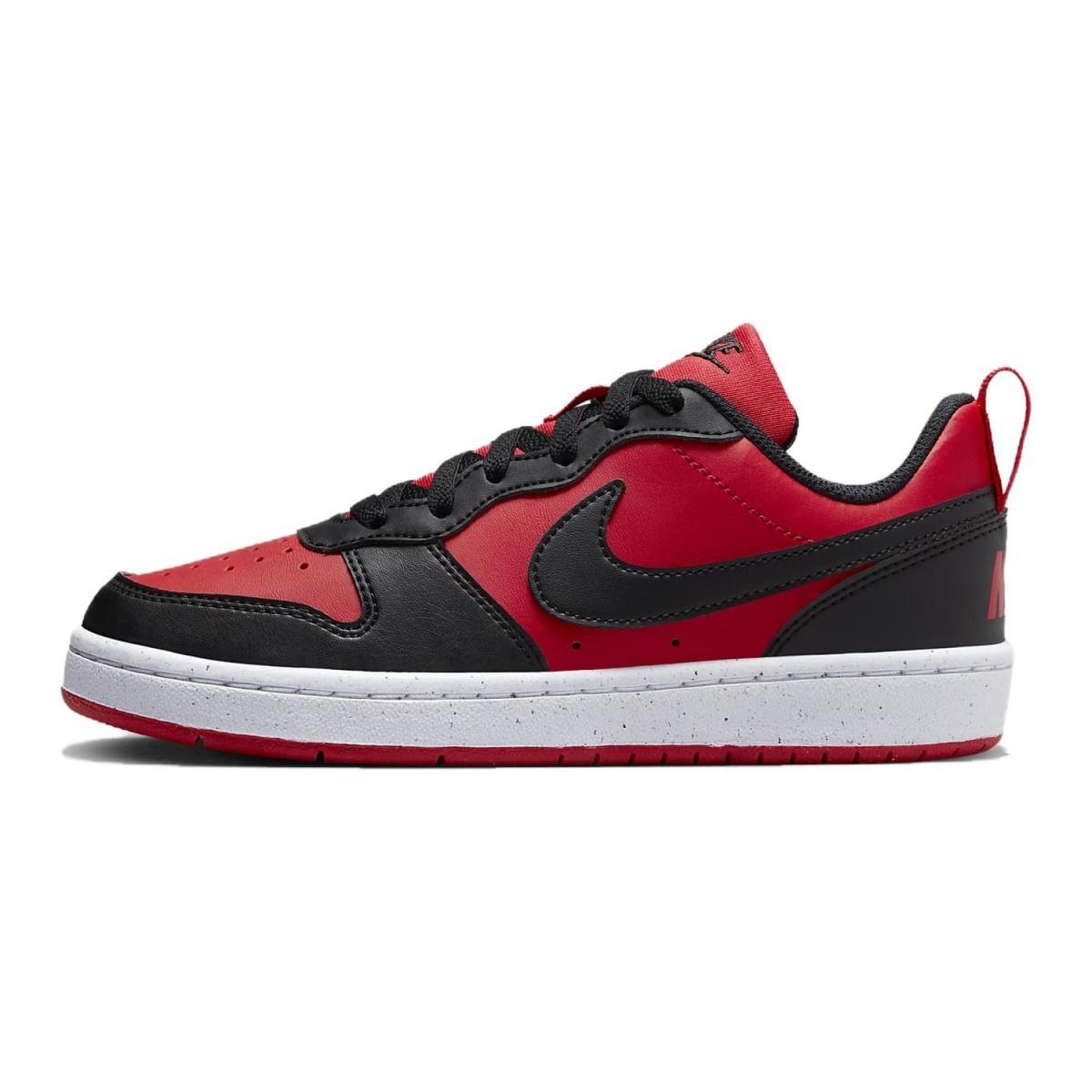 Подростковые кроссовки Nike Court Borough Low Red/Black GS