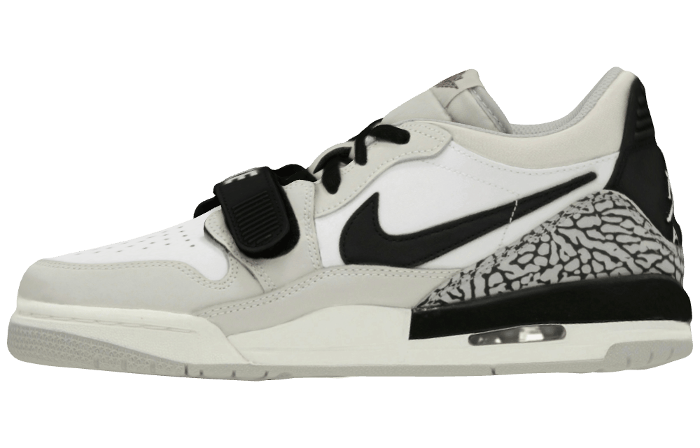 Подростковые кроссовки Air Jordan Legacy 312 Low Tech Grey/Fire Red/Black GS