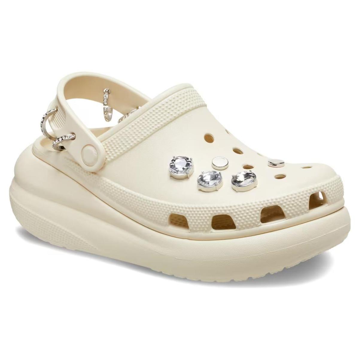 Сабо Crocs Crush Clog Punk 3-5 cm Bone
