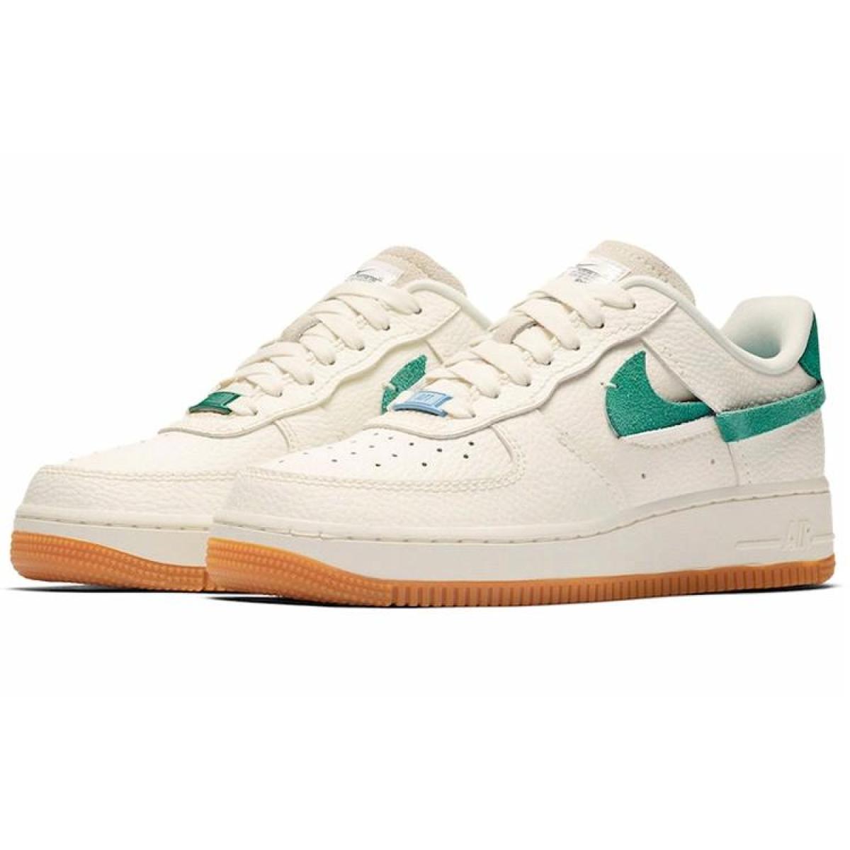 Женские кроссовки Nike Air Force 1 Vandalized Sail/Mystic Green