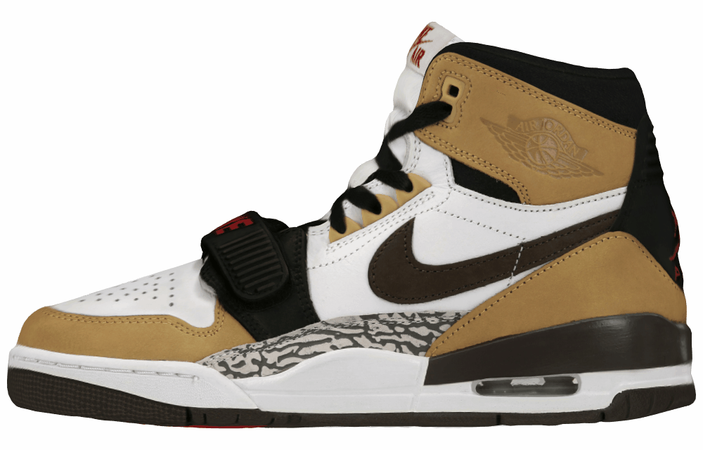 Мужские кроссовки Jordan Legacy 312 High Rookie Of The Year White/Brown