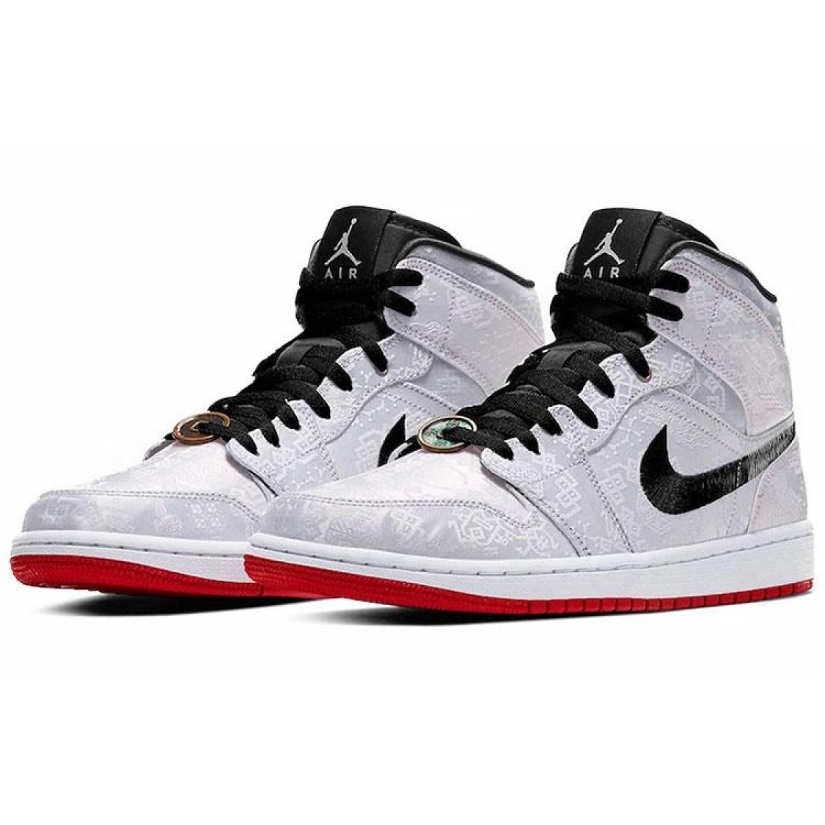 Кроссовки CLOT х Jordan 1 Mid SE Fearless Edison Chen