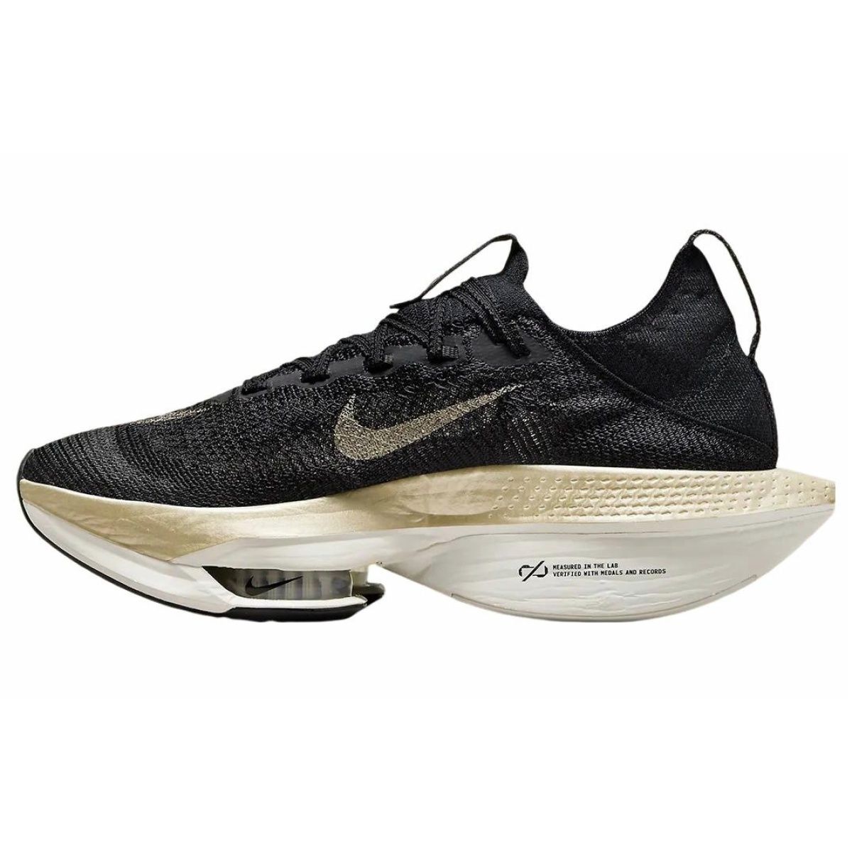 Мужские кроссовки Nike Air Zoom Alphafly Next% 2 Black/Gold