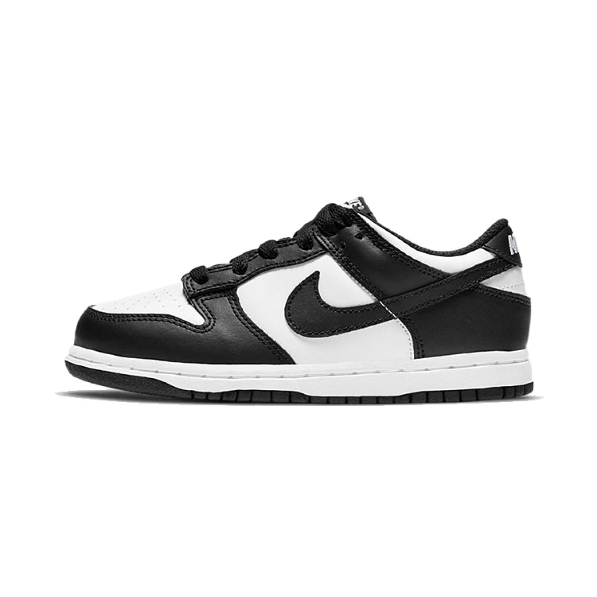 Подростковые кроссовки Nike Dunk Low White/Black