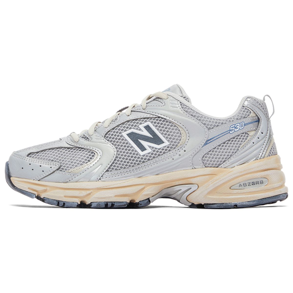 Кроссовки New Balance 530 Grey/Beige/Silver